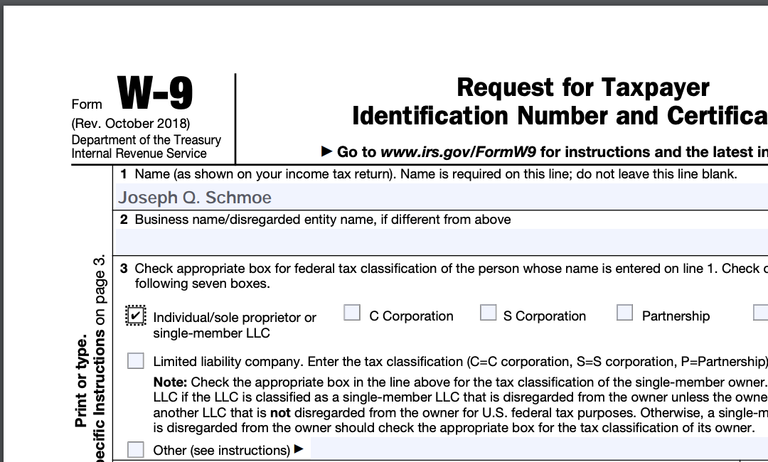 New Feature: W9s for Officials