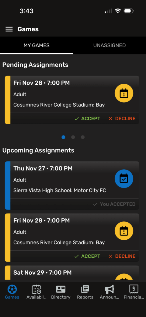 Mobile App - Assignr
